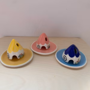 Pink Ceramic Small Plate - Plate Only