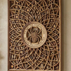 The Interconnected Web of Life Wall Art